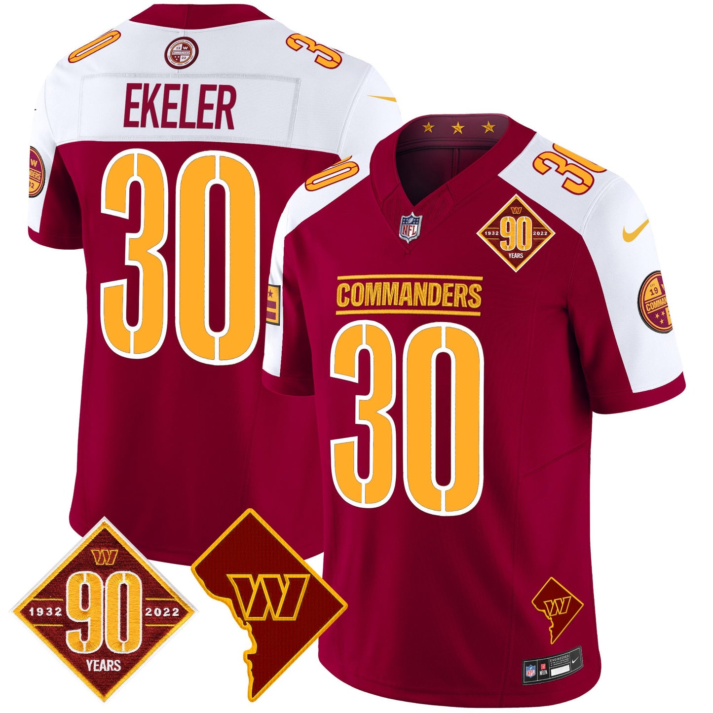 Burgundy Alternate - Austin Ekeler
