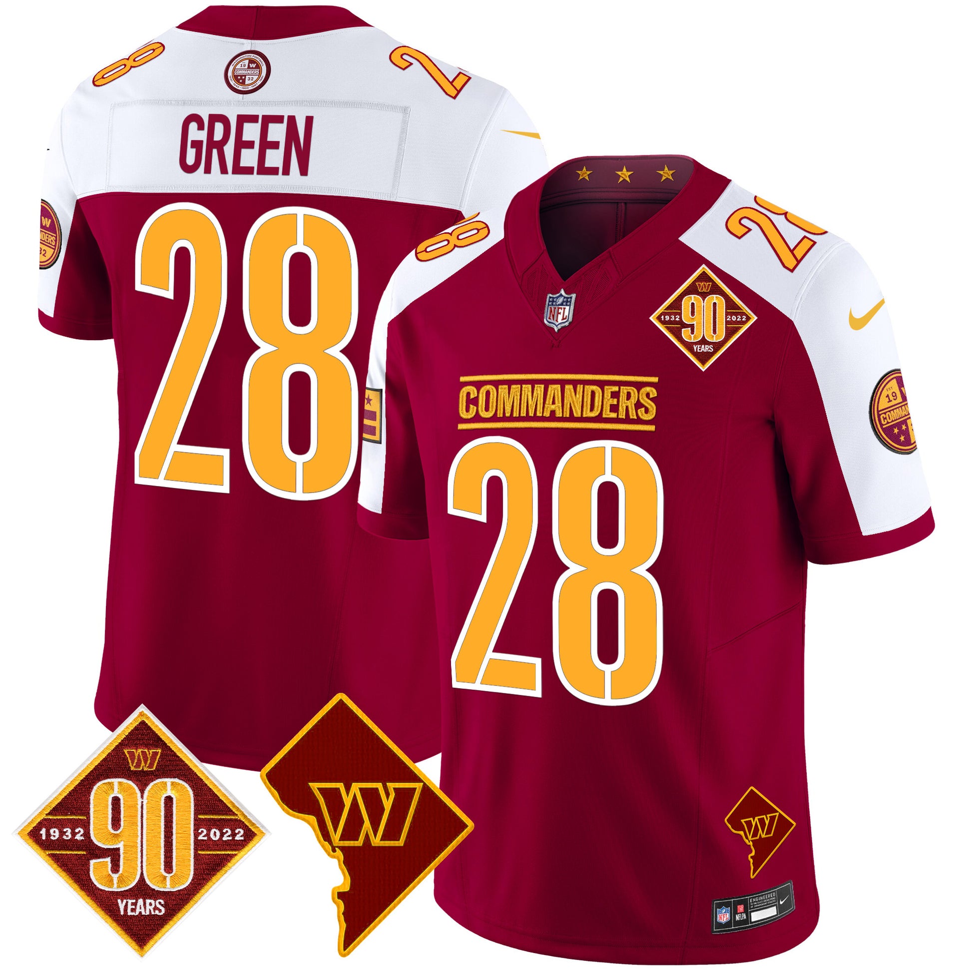 Burgundy Alternate - Darrell Green