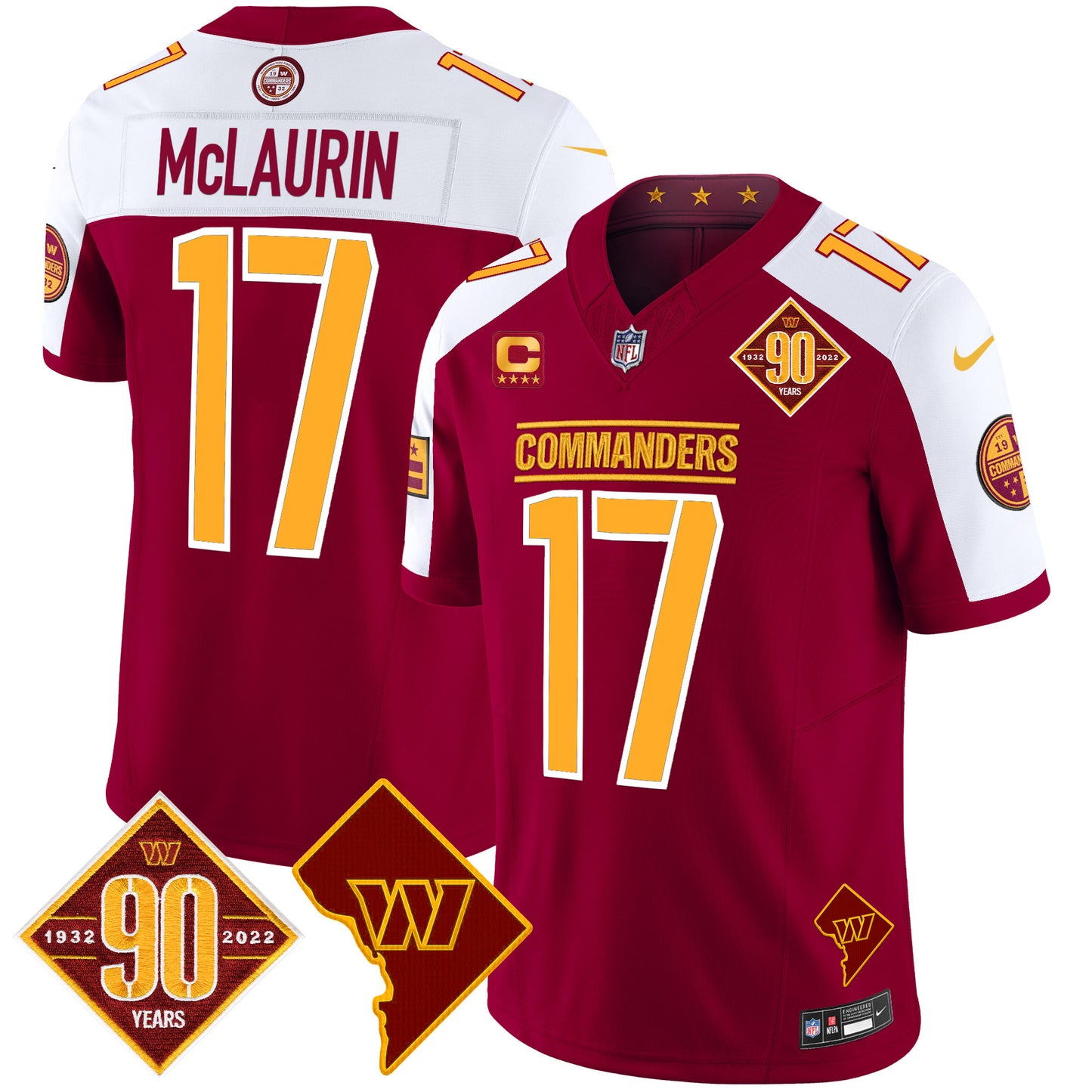 Burgundy Alternate - Terry McLaurin
