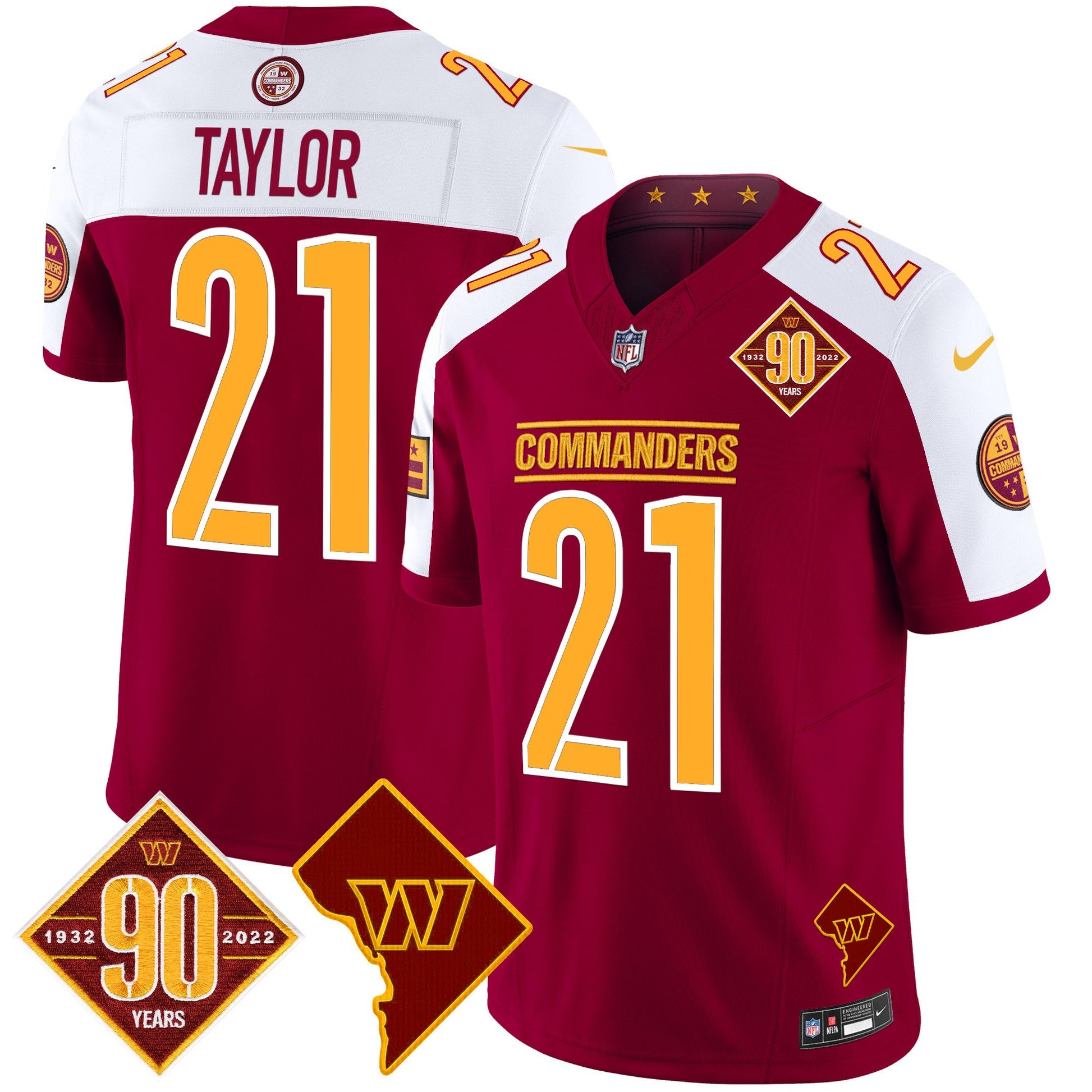 Burgundy Alternate - Sean Taylor
