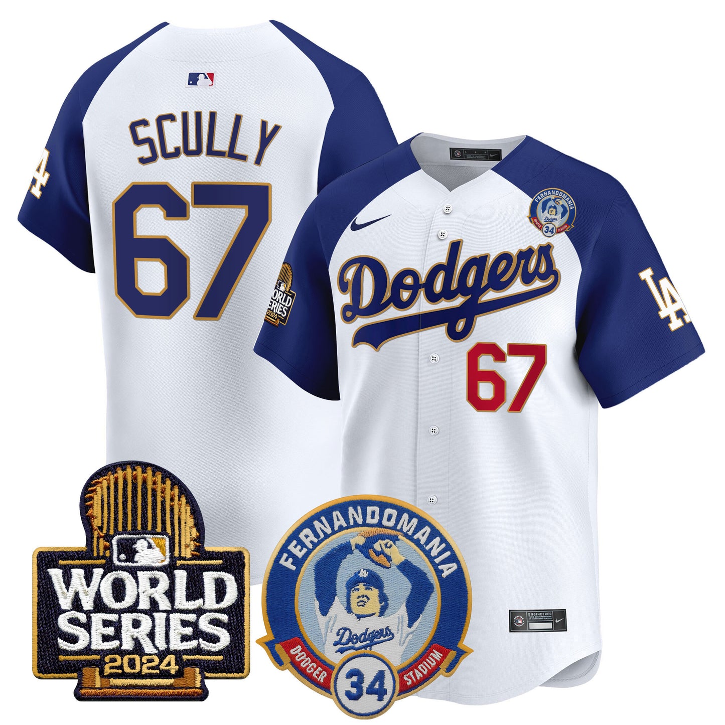 White Alternate - Vin Scully