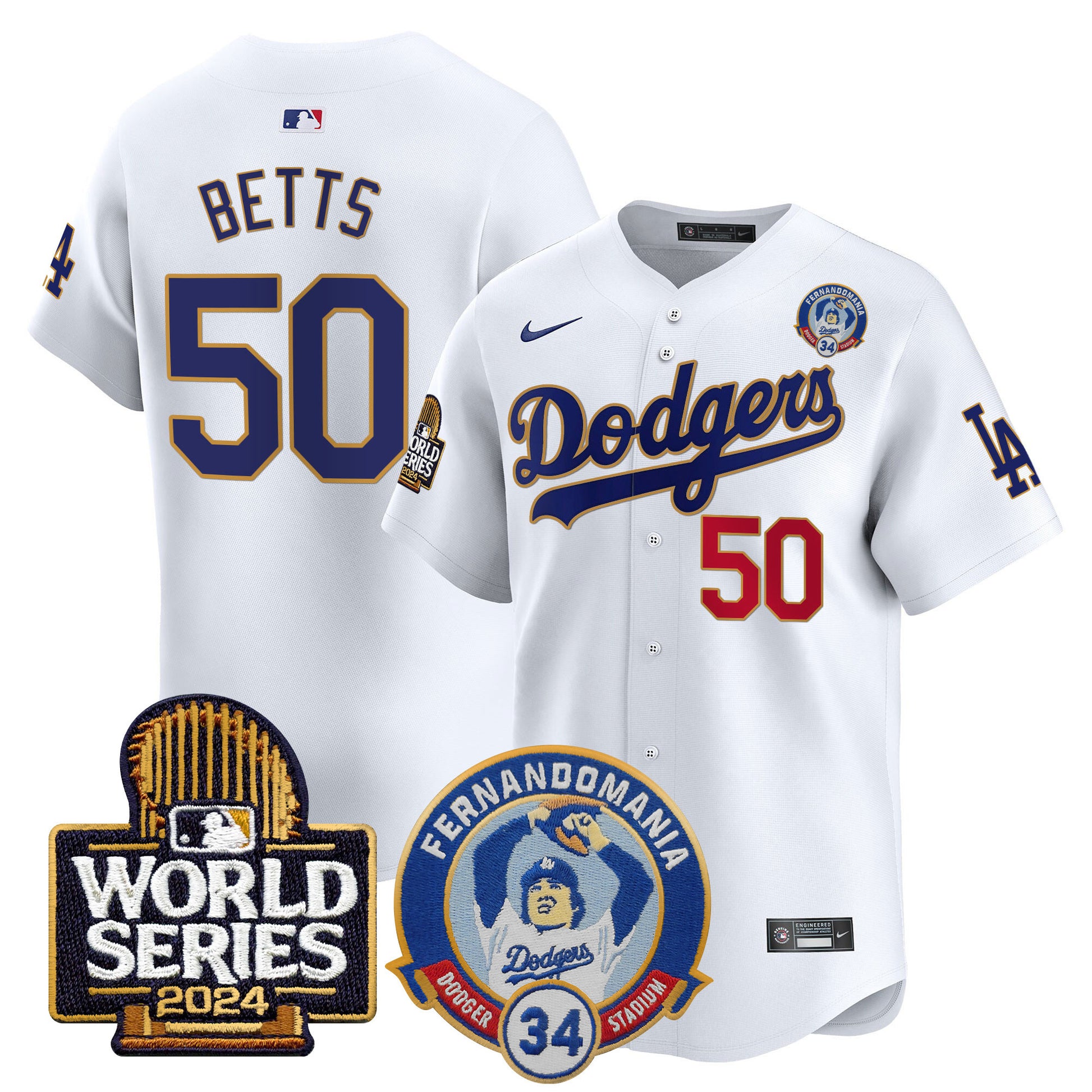 White - Mookie Betts