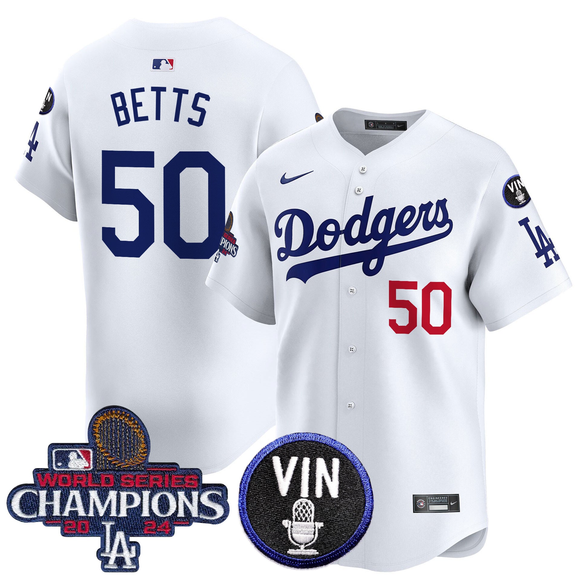 White - Mookie Betts