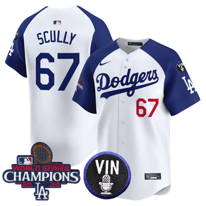 Alternate White - Vin Scully