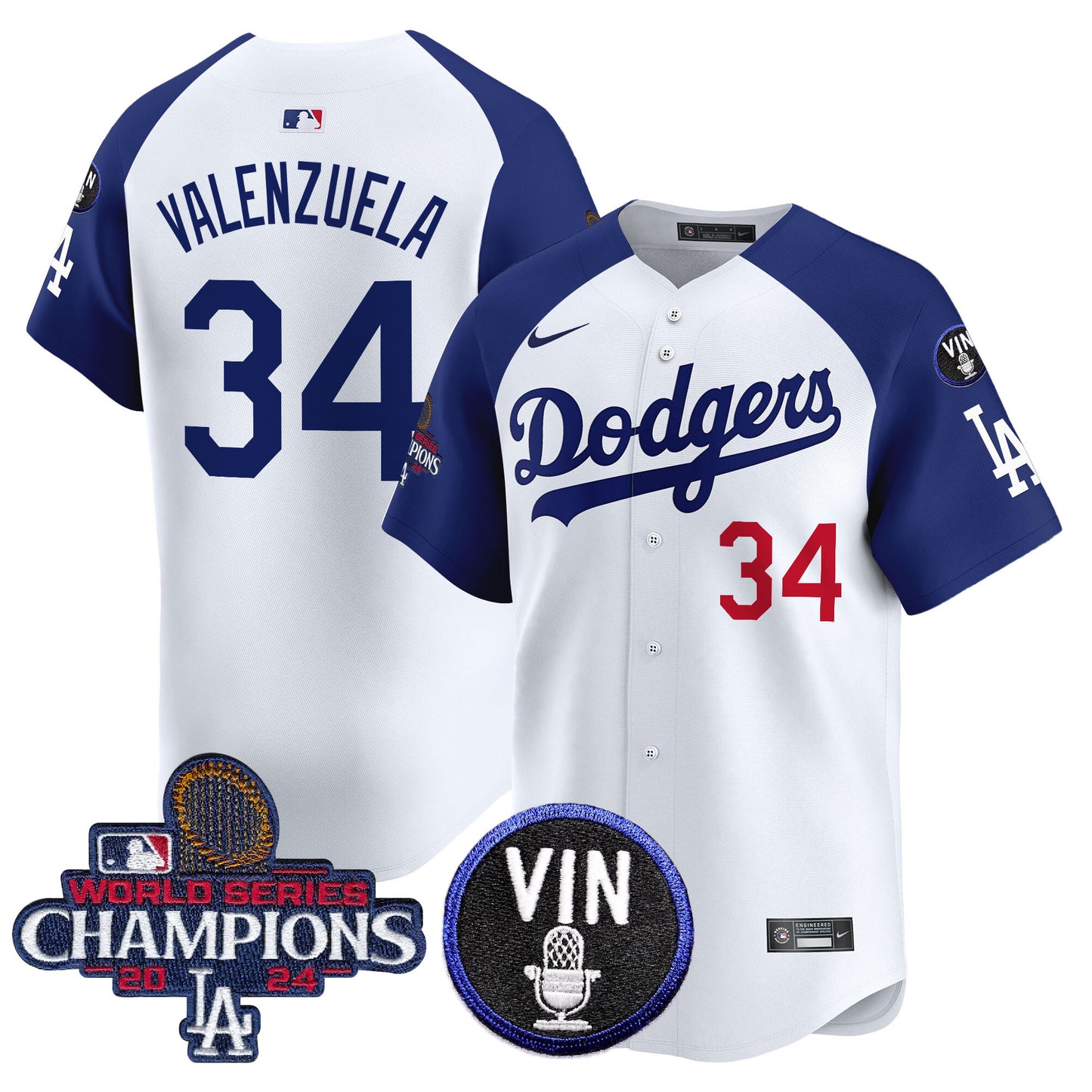 Alternate White - Fernando Valenzuela