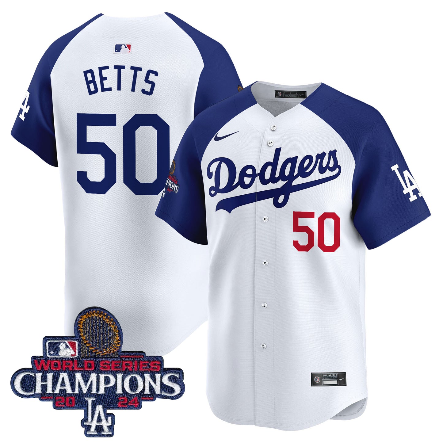 Alternate White - Mookie Betts