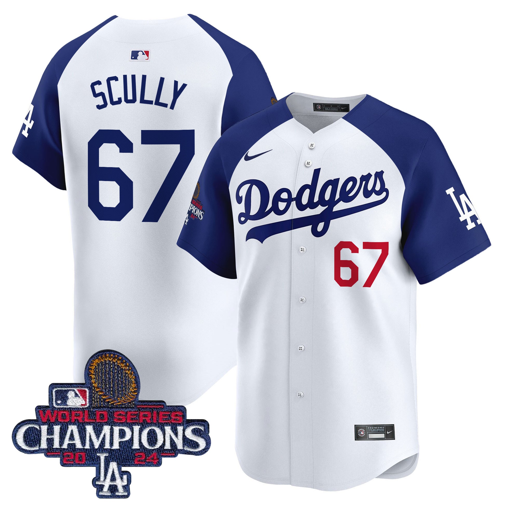 Alternate White - Vin Scully