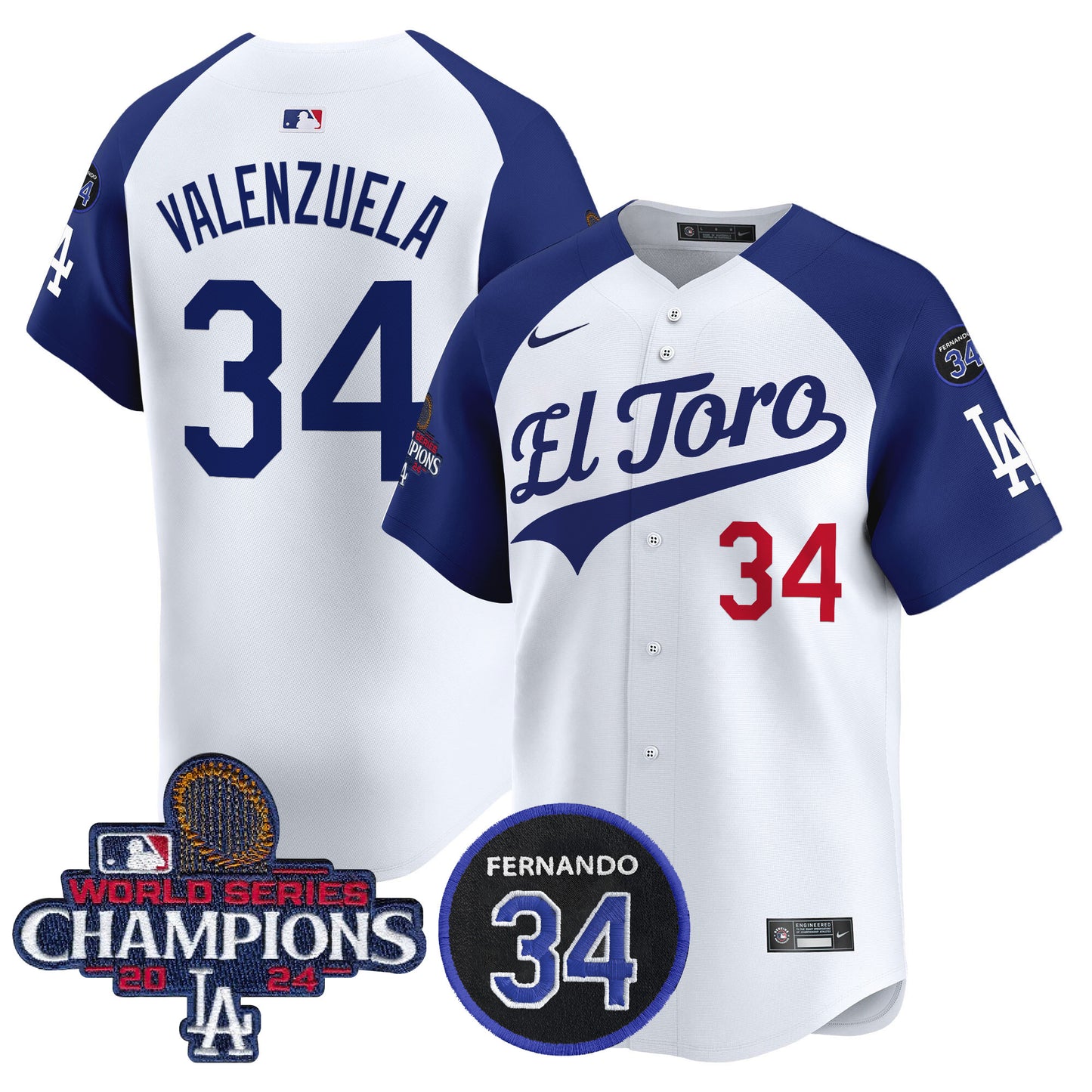 Alternate White - Fernando Valenzuela