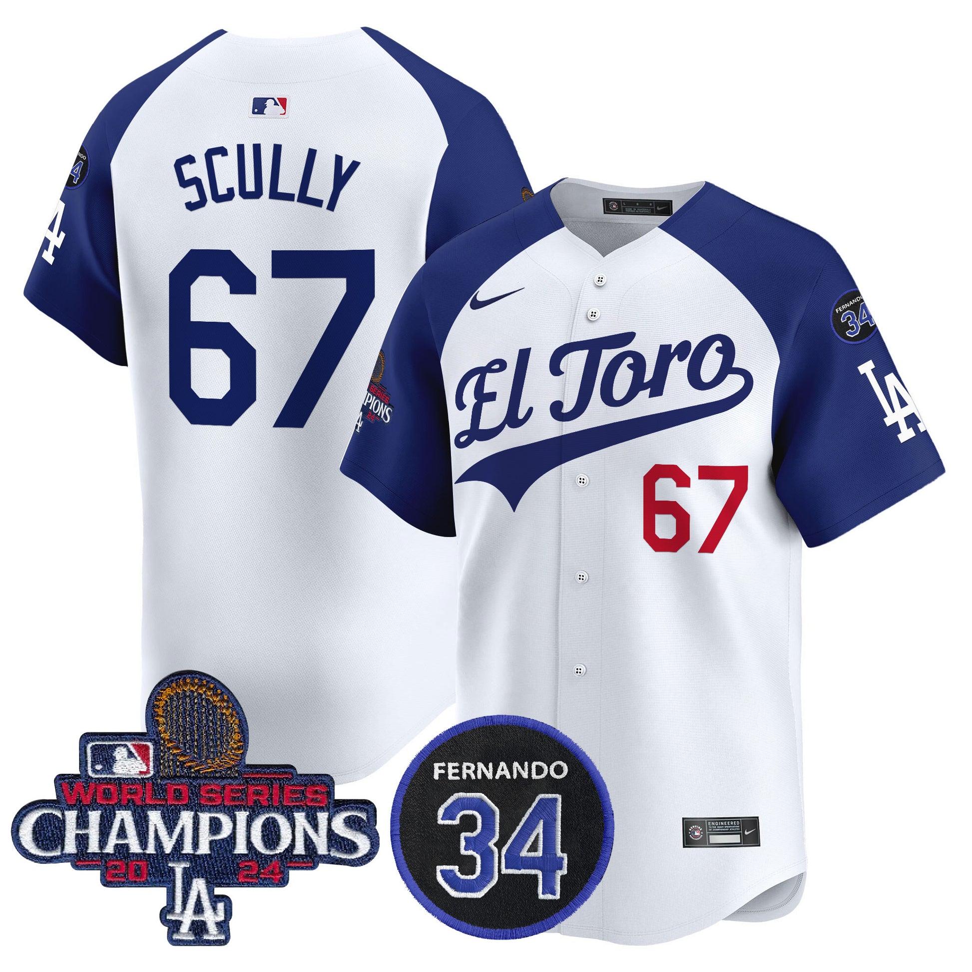 Alternate White - Vin Scully