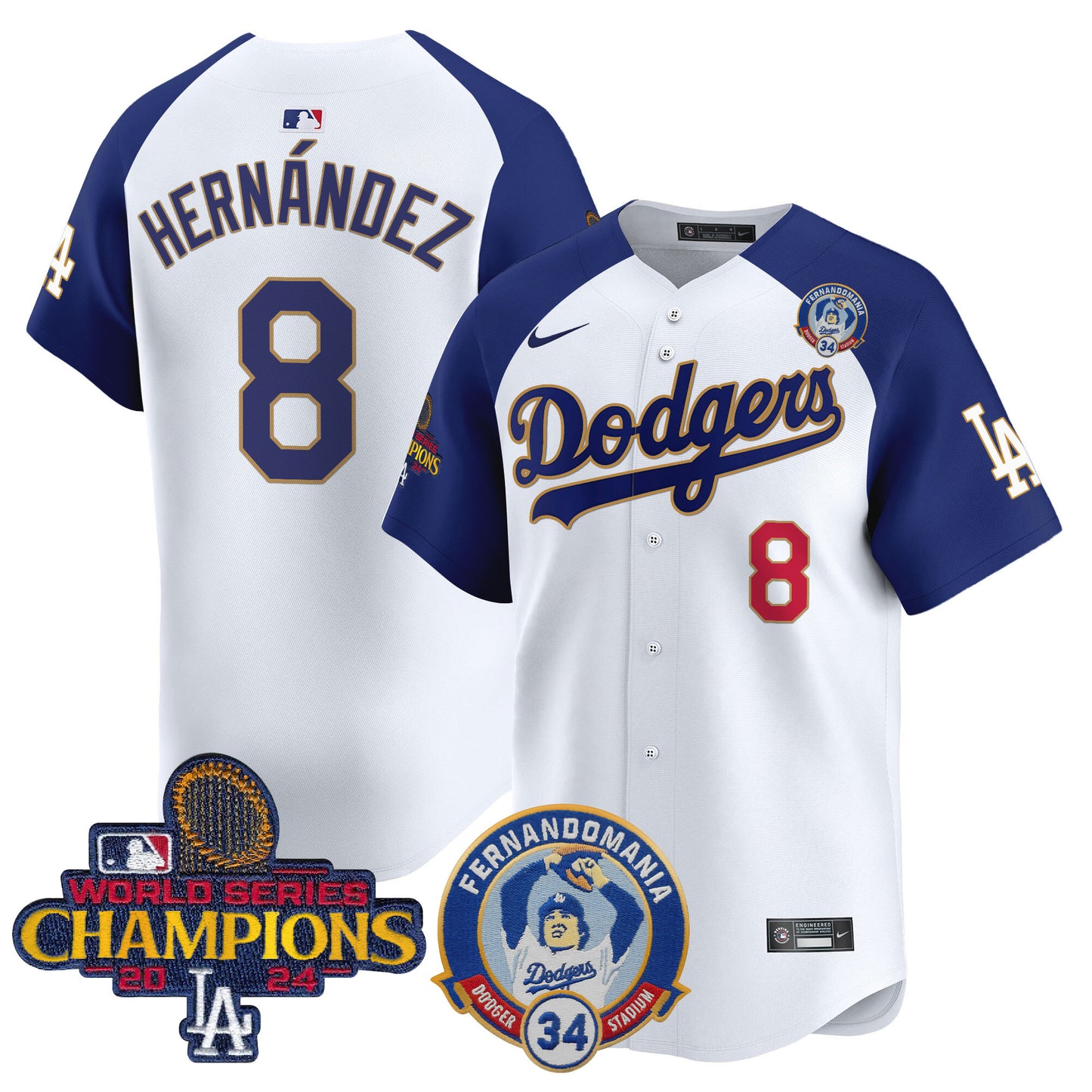 White Alternate - Kike Hernandez