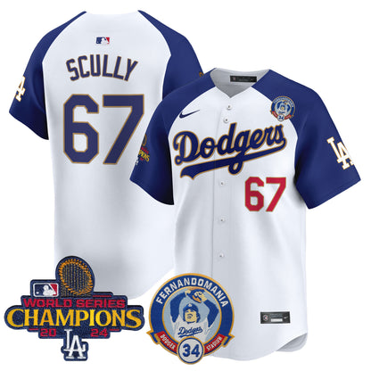 White Alternate - Vin Scully