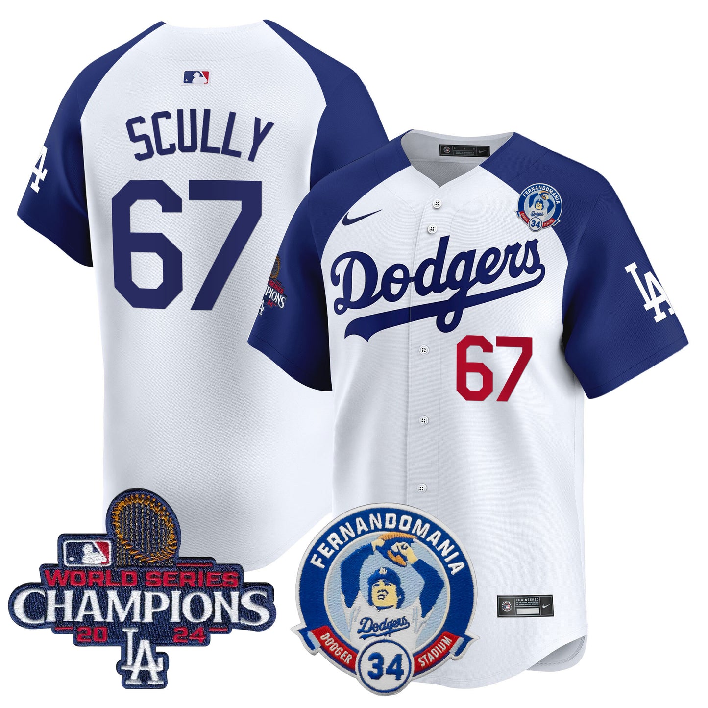 Alternate White - Vin Scully