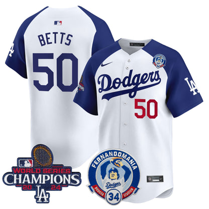 Alternate White - Mookie Betts