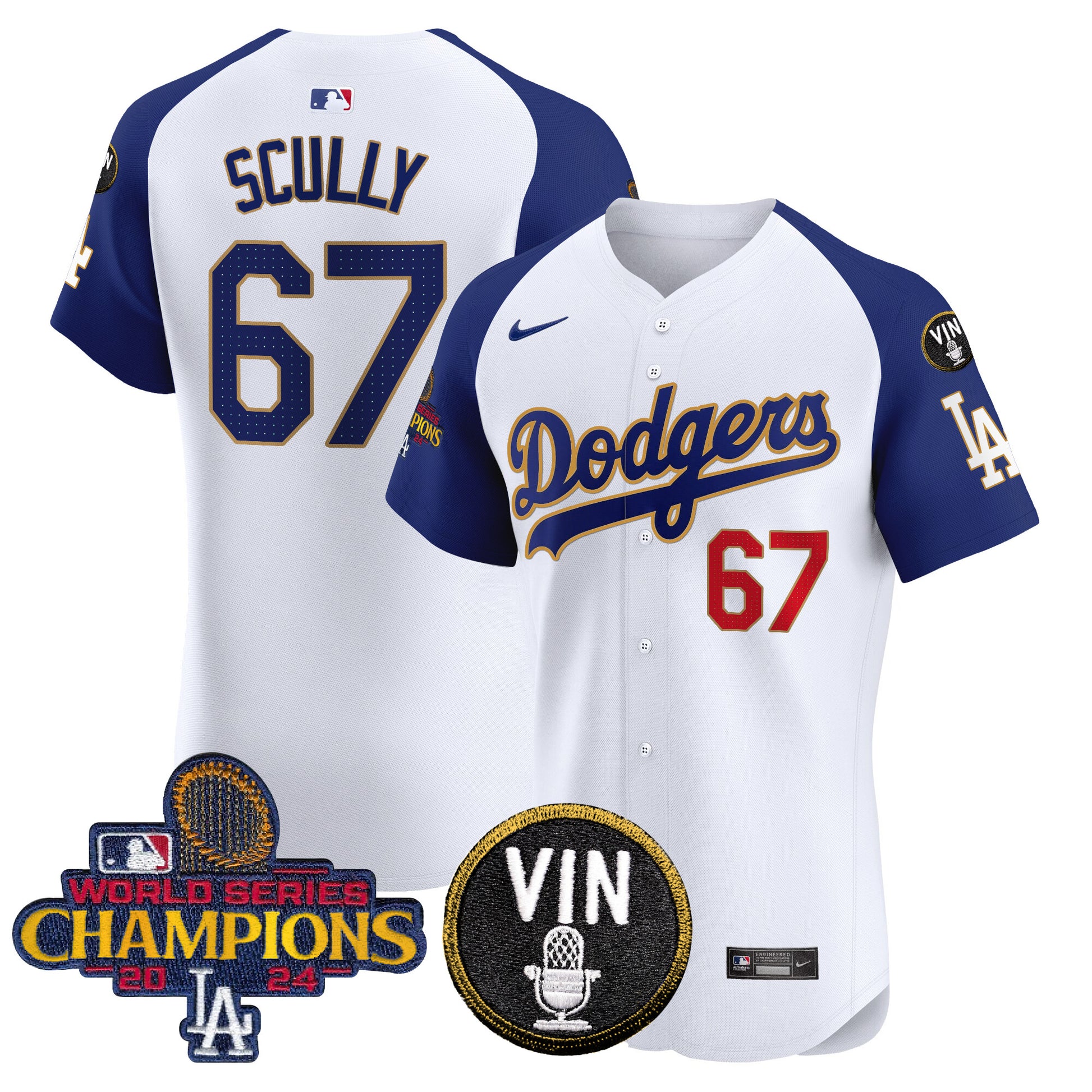 White Alternate - Vin Scully