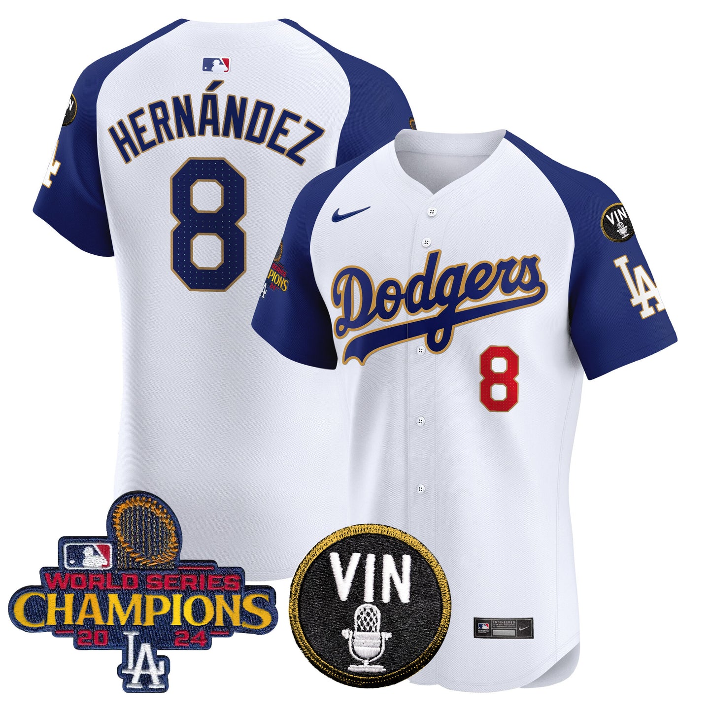 White Alternate - Kike Hernandez