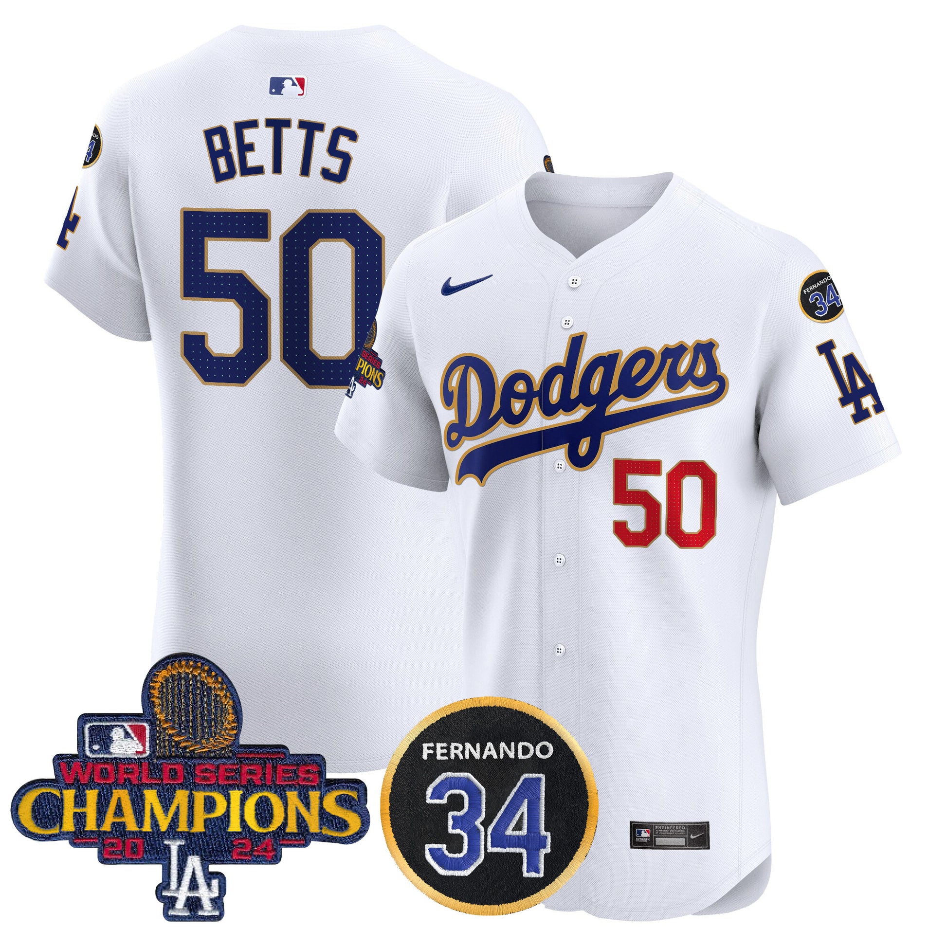 White - Mookie Betts