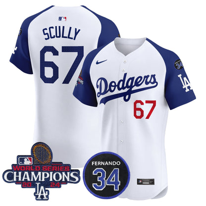 Alternate White - Vin Scully