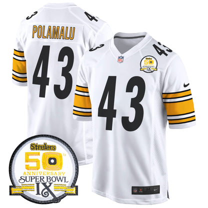 White - Troy Polamalu