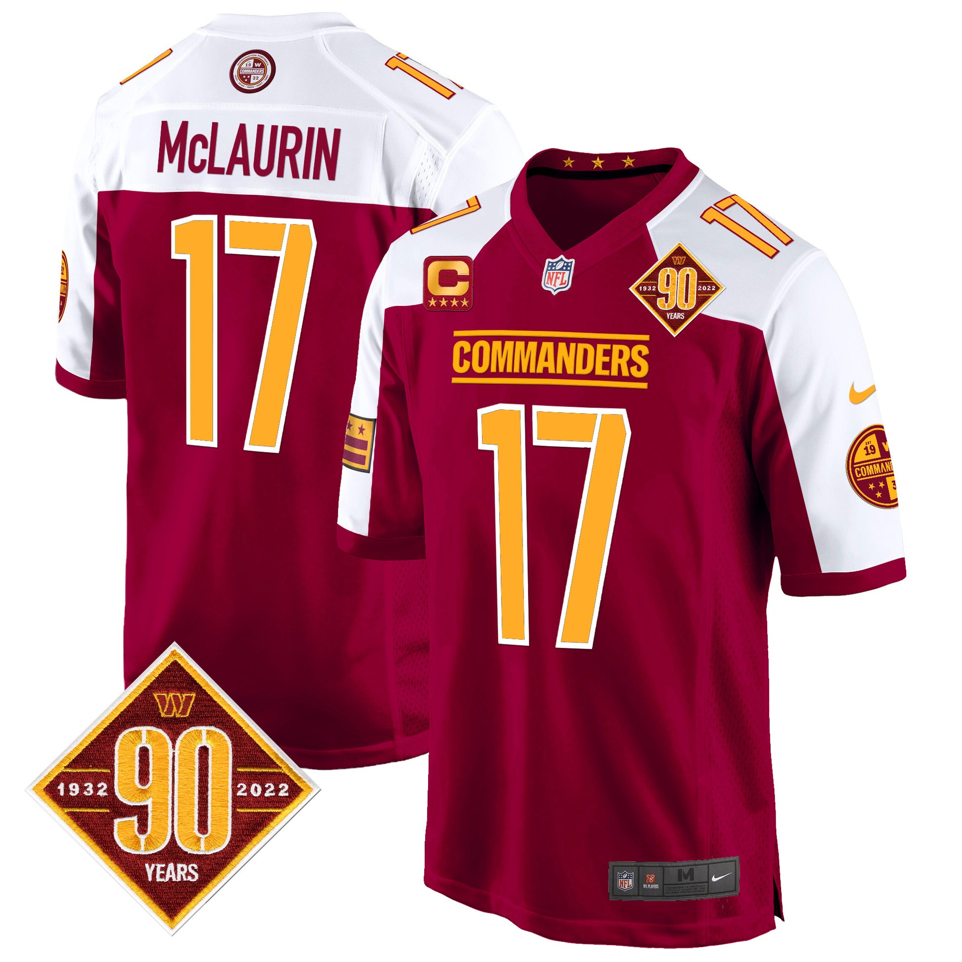 Burgundy Alternate - Terry McLaurin