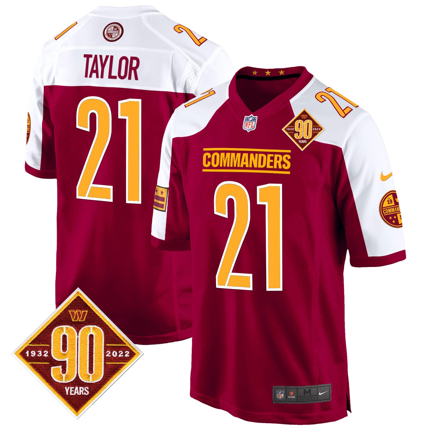 Burgundy Alternate - Sean Taylor