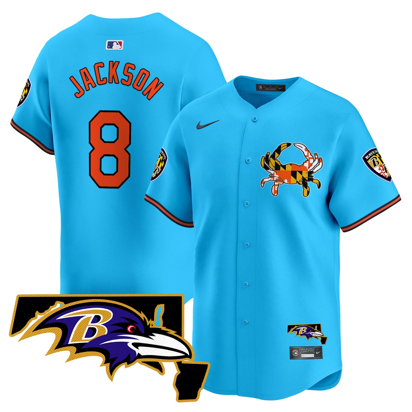 Light Blue - Lamar Jackson
