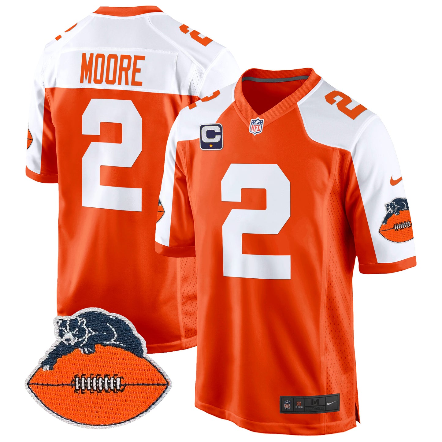 Orange Alternate - D.J. Moore