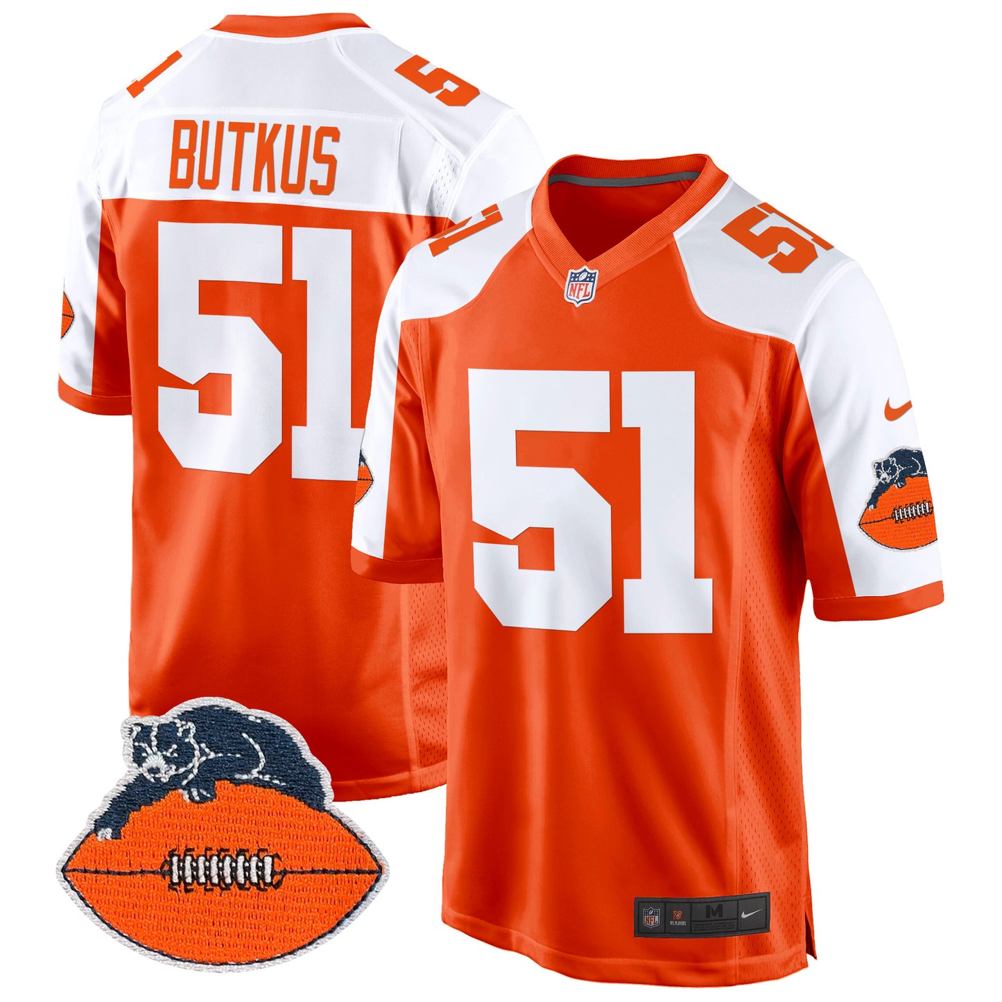 Orange Alternate - Dick Butkus
