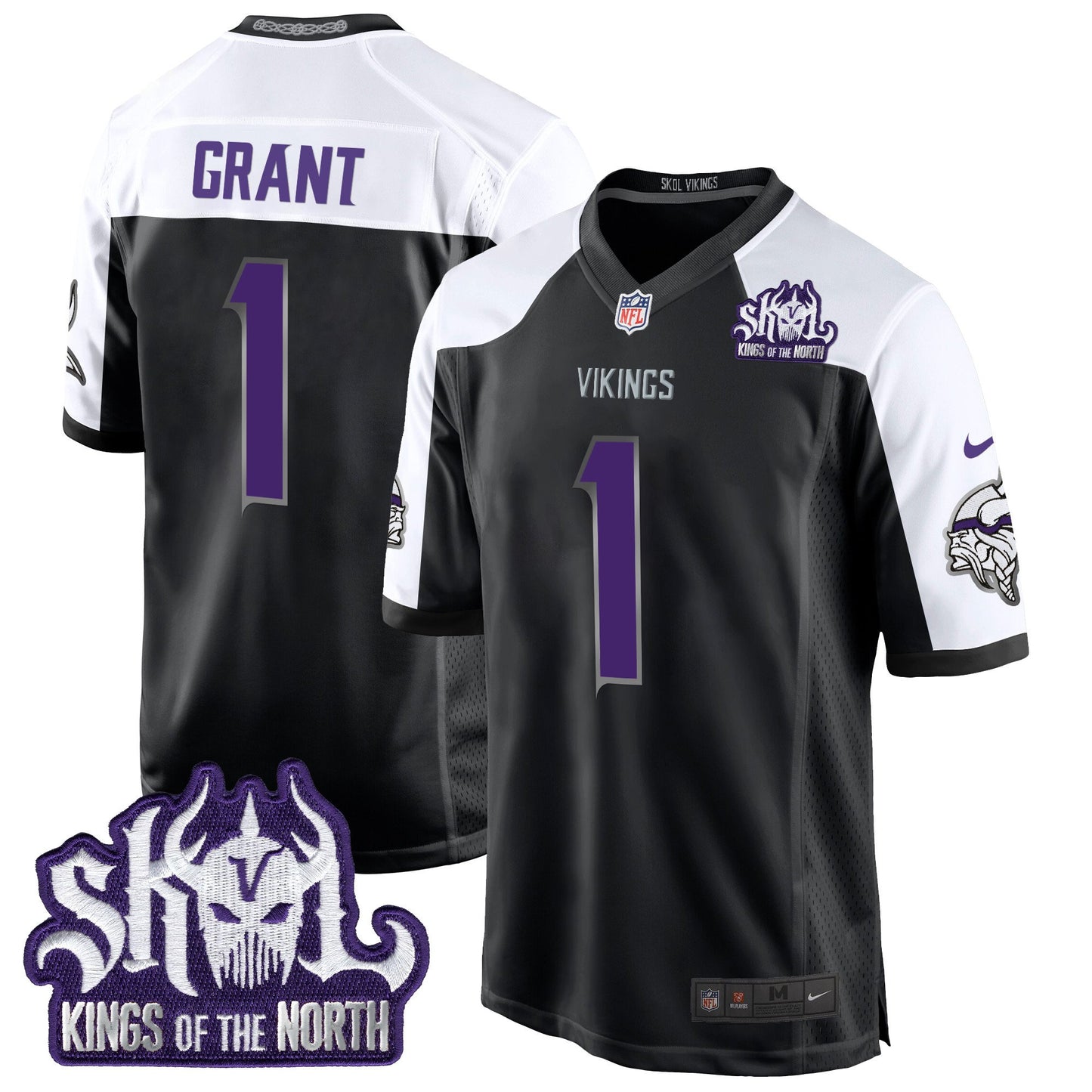 Black Alternate - Bud Grant