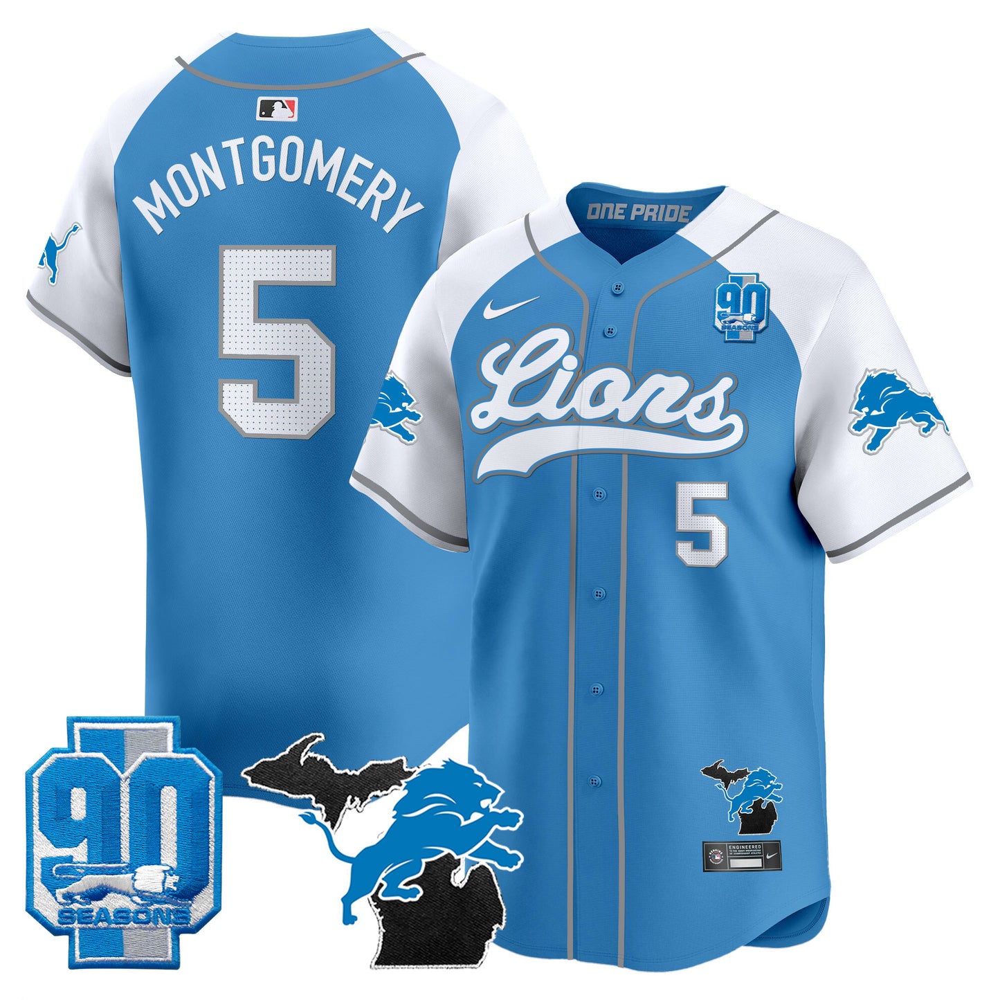 Blue Alternate - David Montgomery