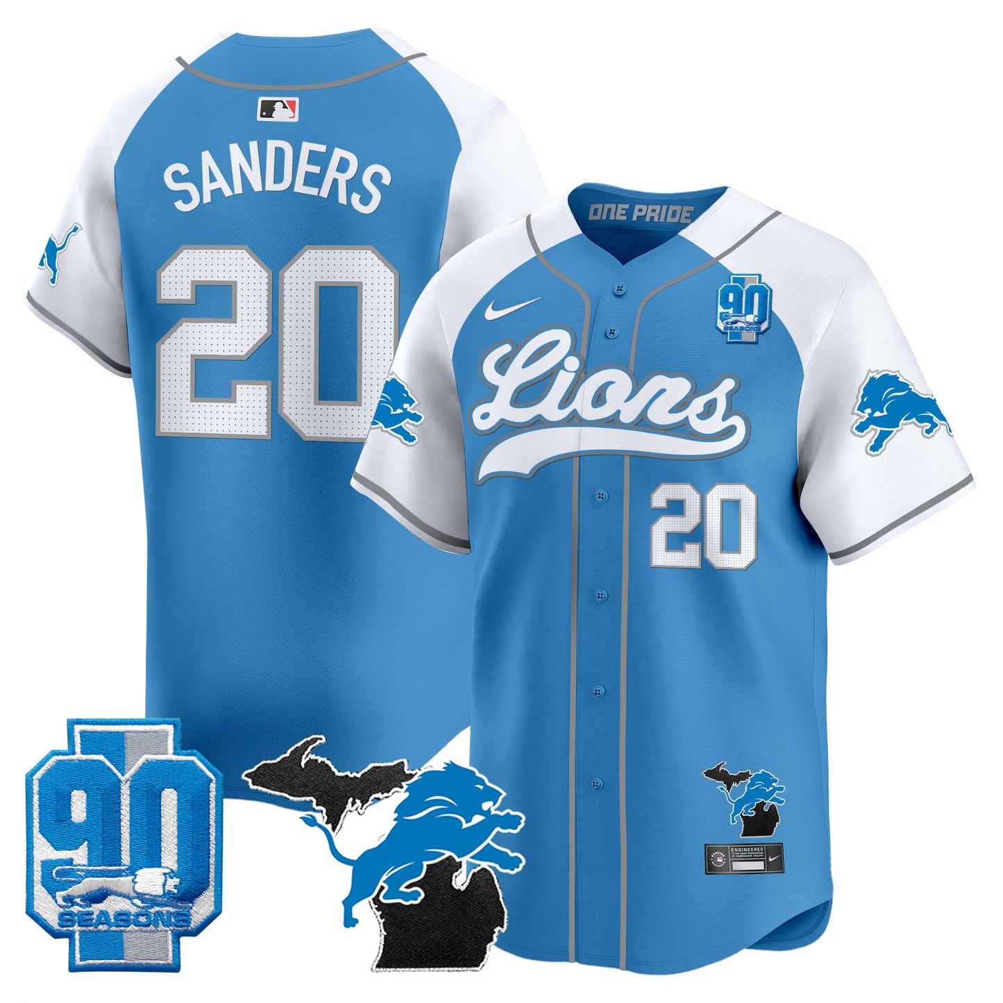 Blue Alternate - Barry Sanders