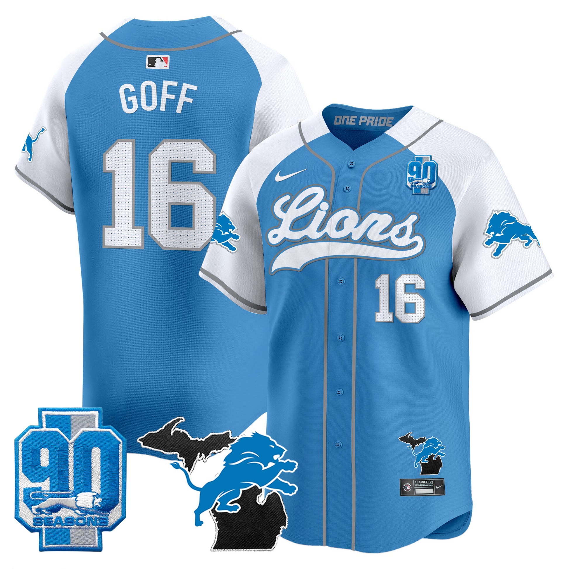 Blue Alternate - Jared Goff