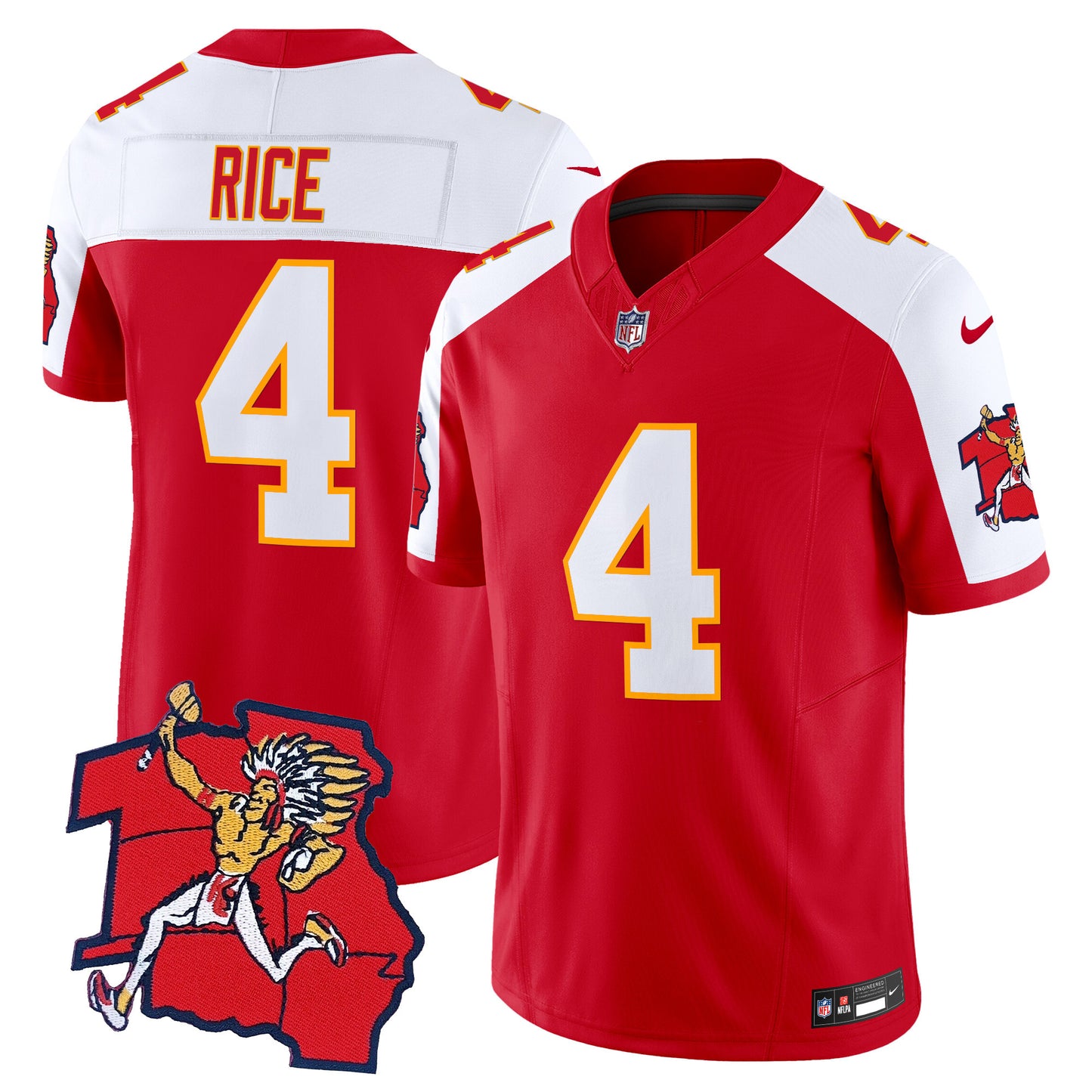 Red Alternate - Rashee Rice