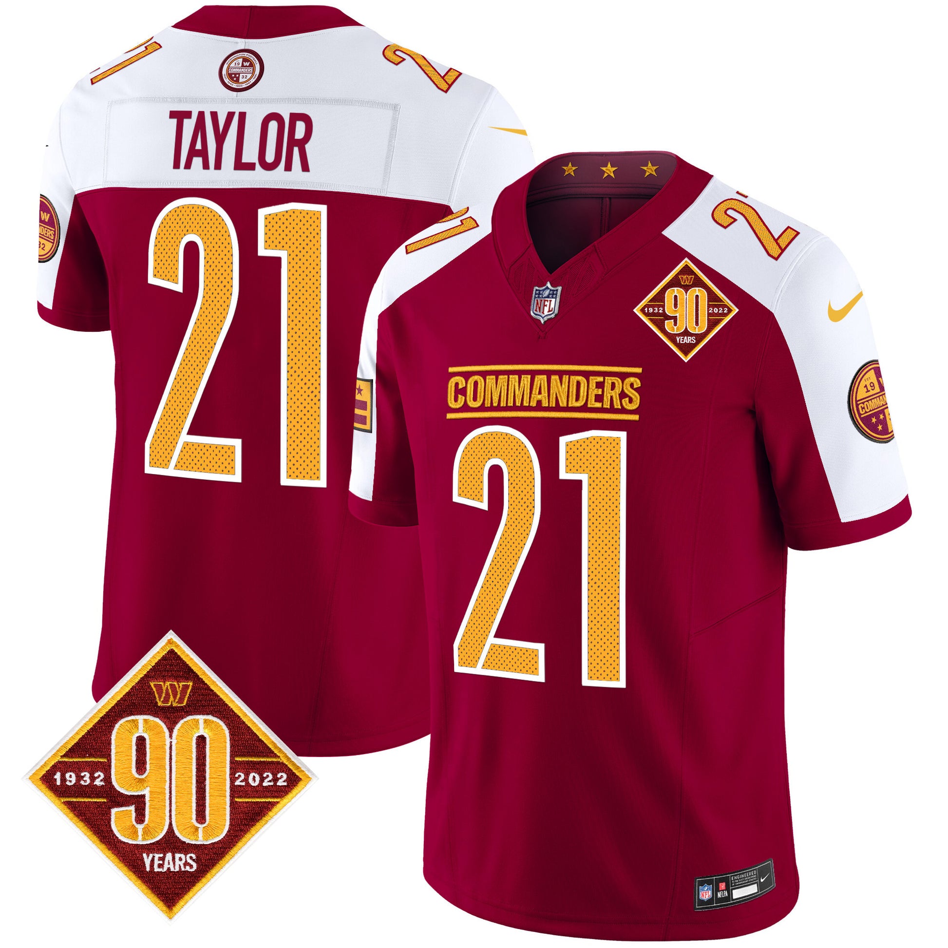 Burgundy Alternate - Sean Taylor
