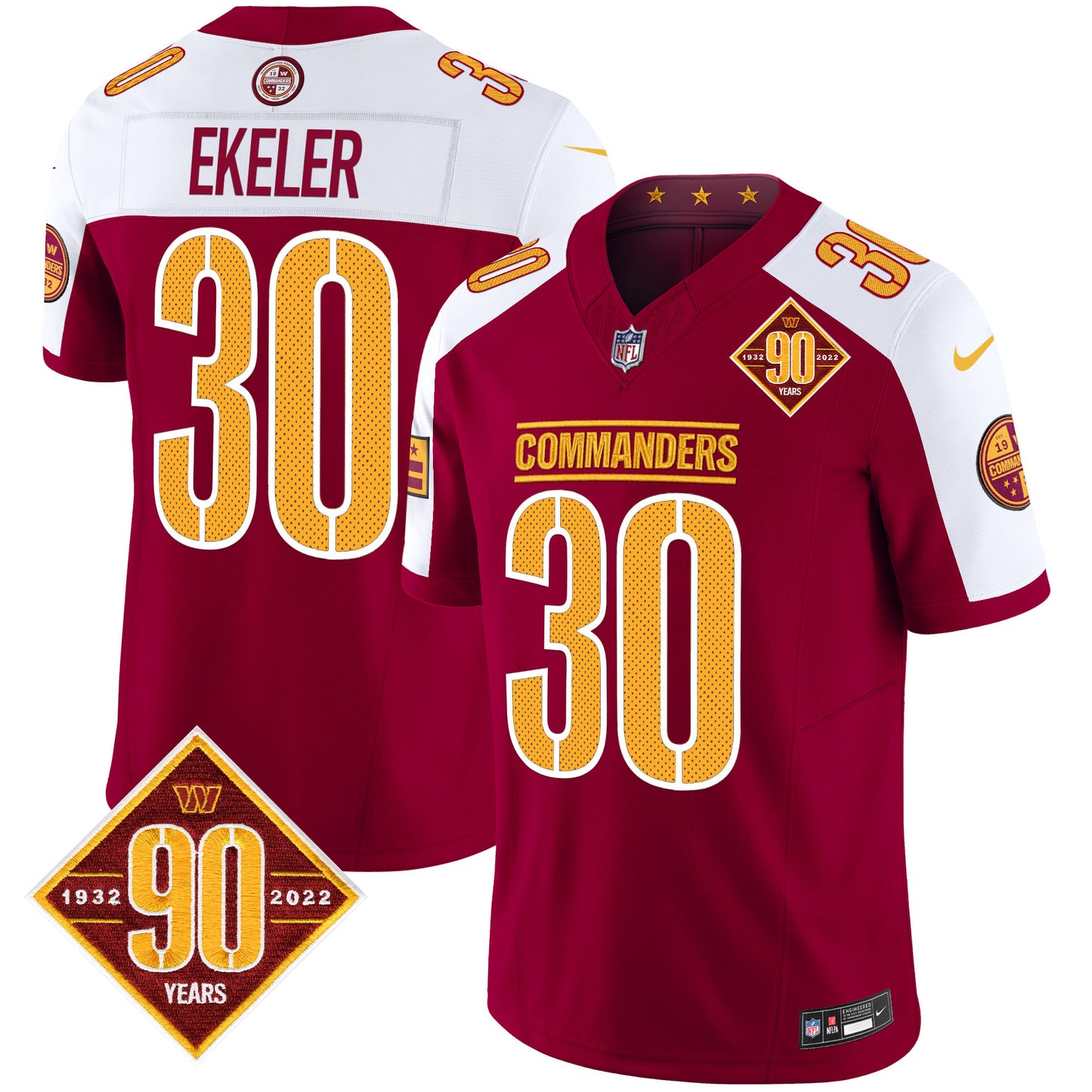 Burgundy Alternate - Austin Ekeler
