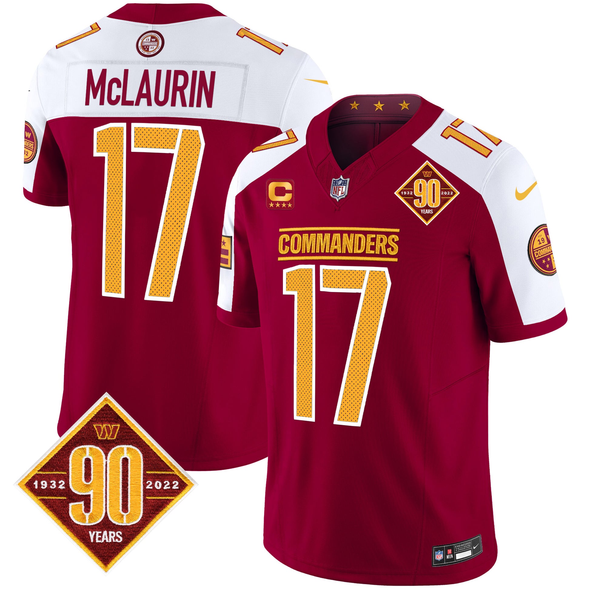 Burgundy Alternate - Terry McLaurin