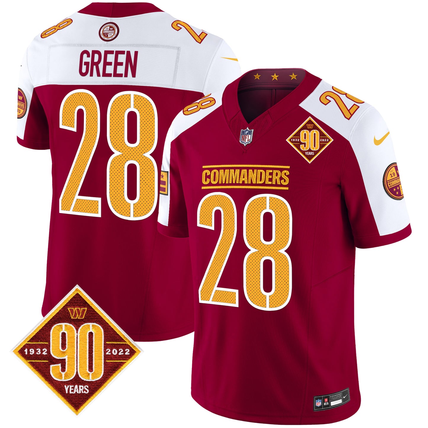 Burgundy Alternate - Darrell Green