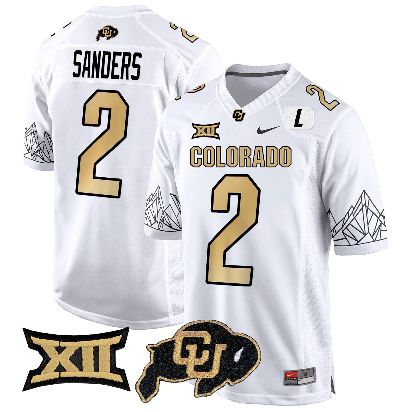 White - Shedeur Sanders