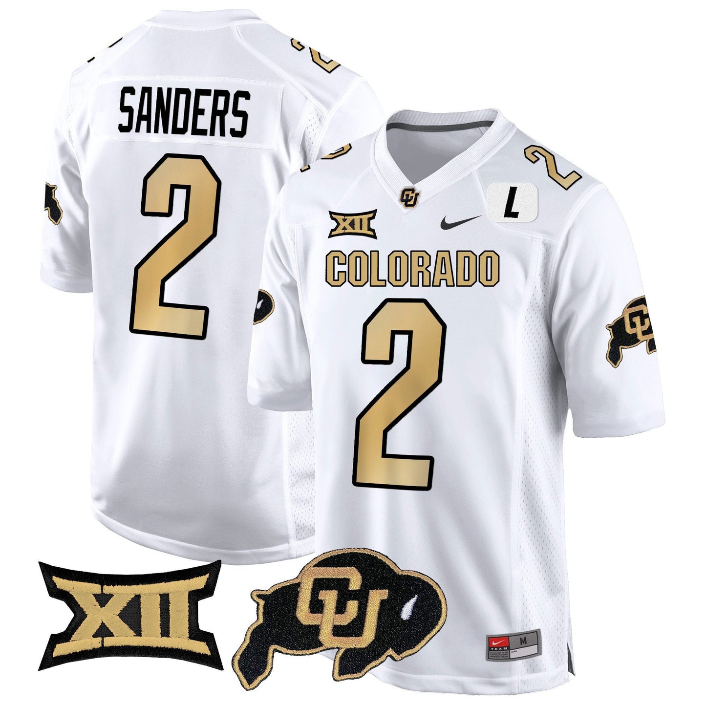 White - Shedeur Sanders