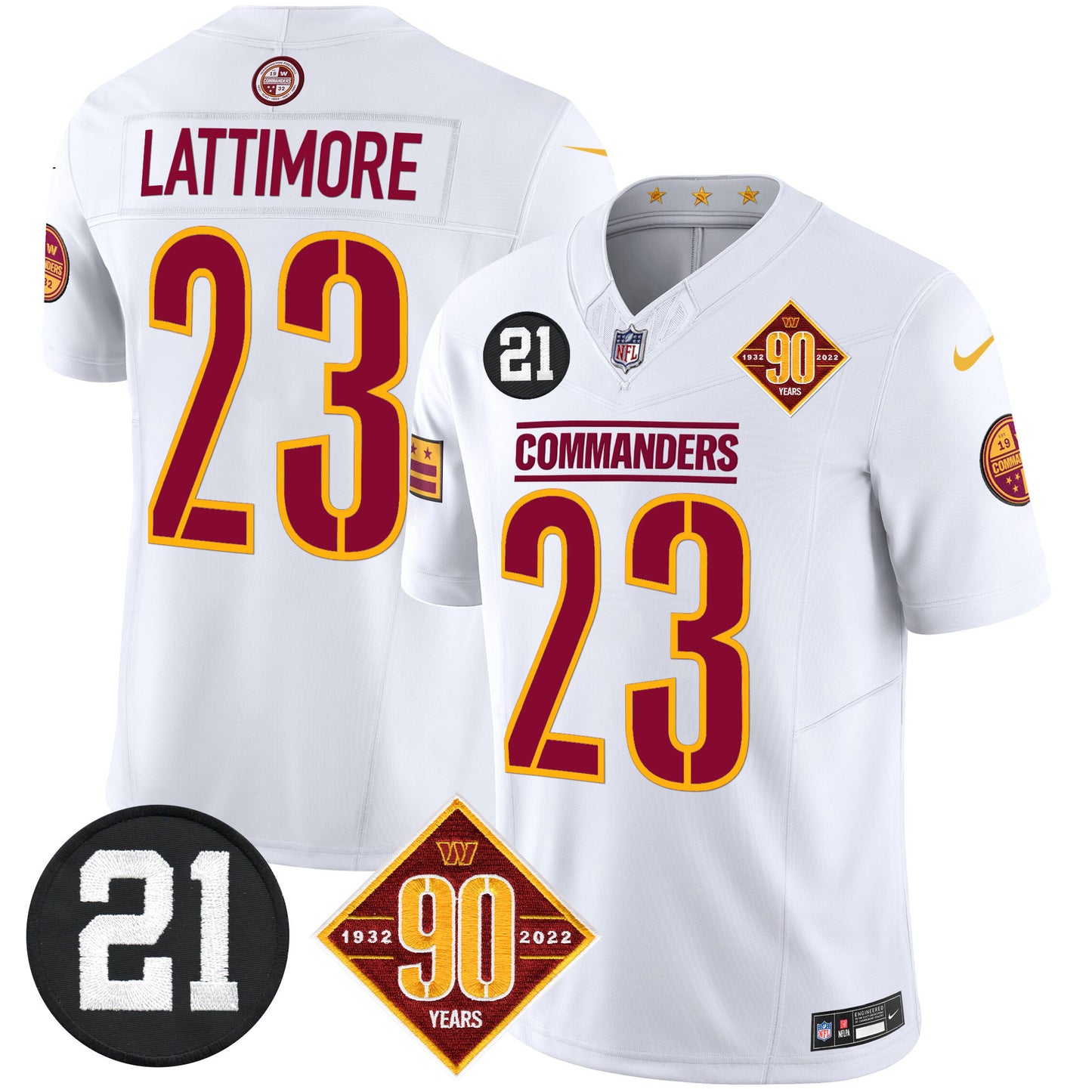 White - Marshon Lattimore