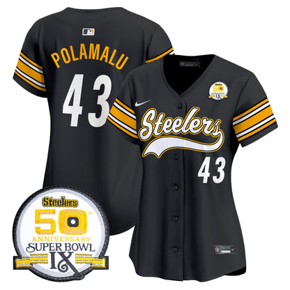 Black - Troy Polamalu