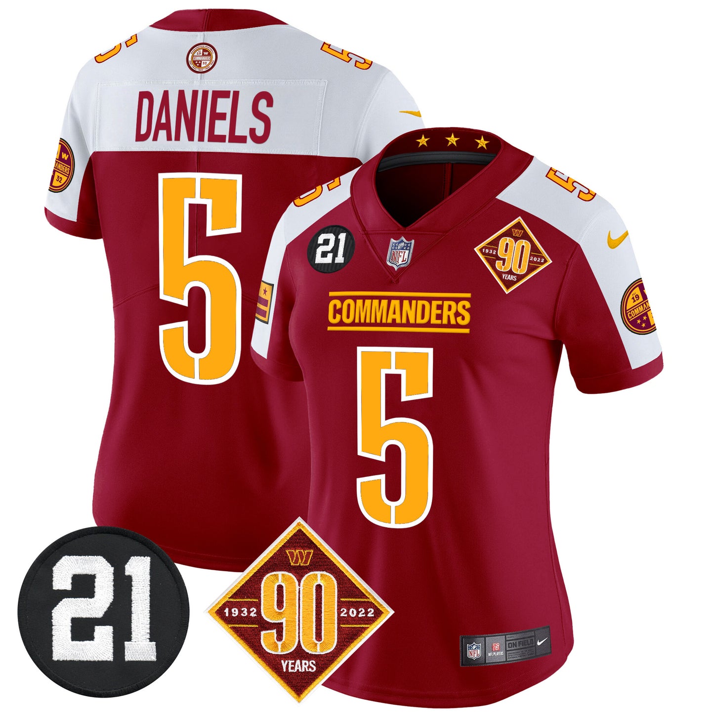 Burgundy Alternate - Jayden Daniels