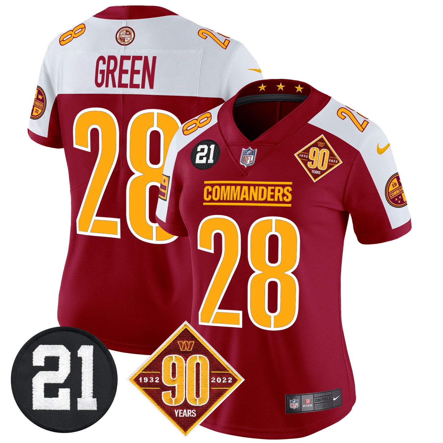 Burgundy Alternate - Darrell Green