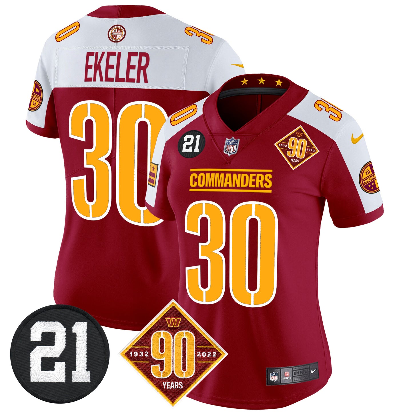 Burgundy Alternate - Austin Ekeler