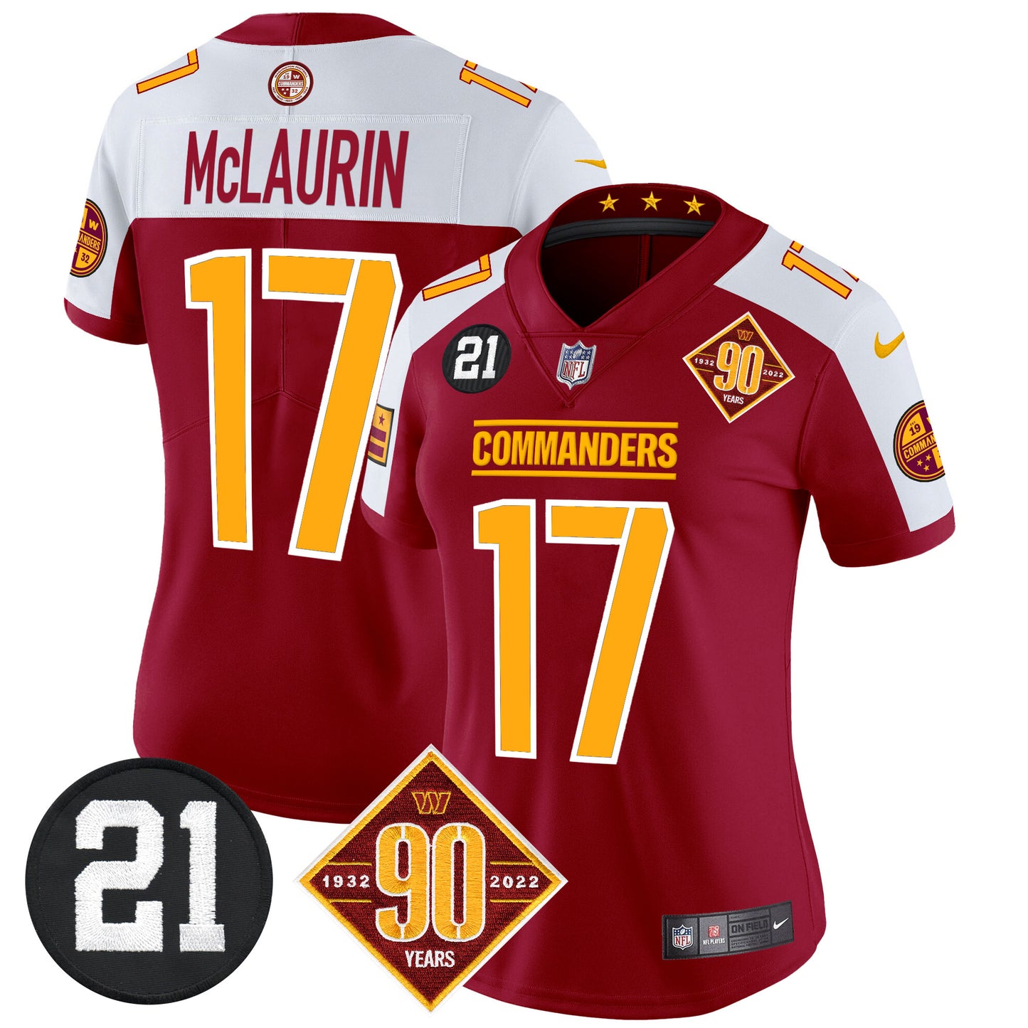 Burgundy Alternate - Terry McLaurin