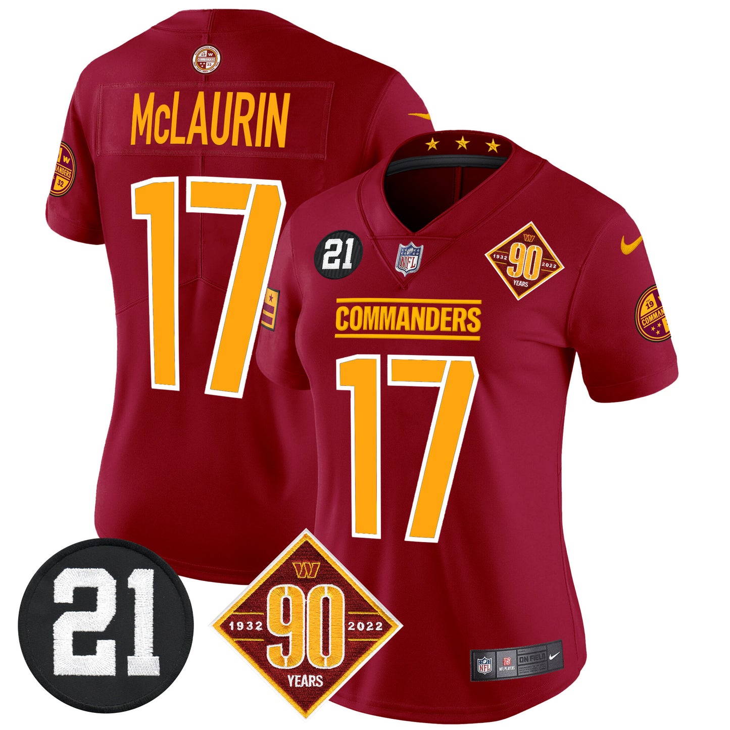 Burgundy - Terry McLaurin
