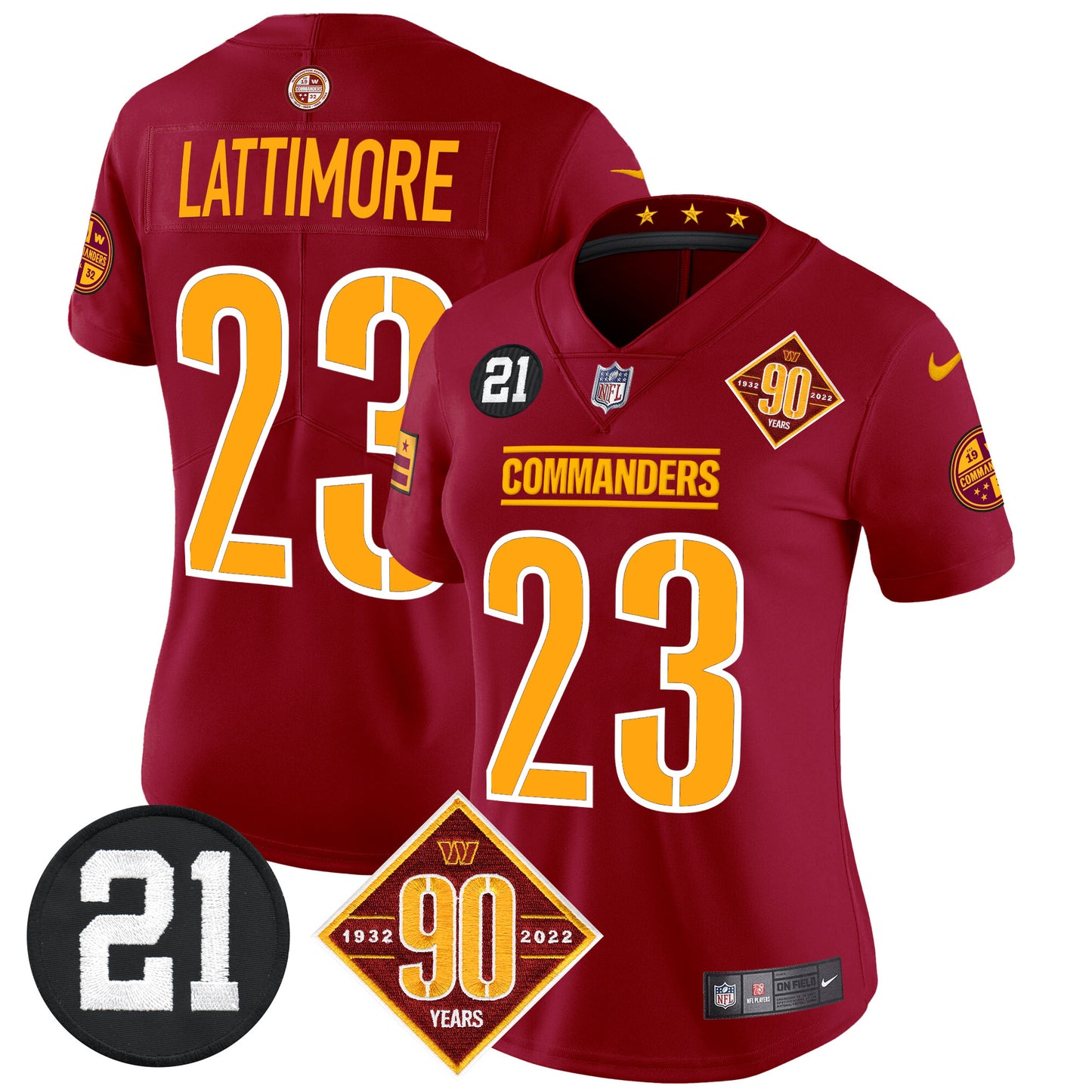 Burgundy - Marshon Lattimore