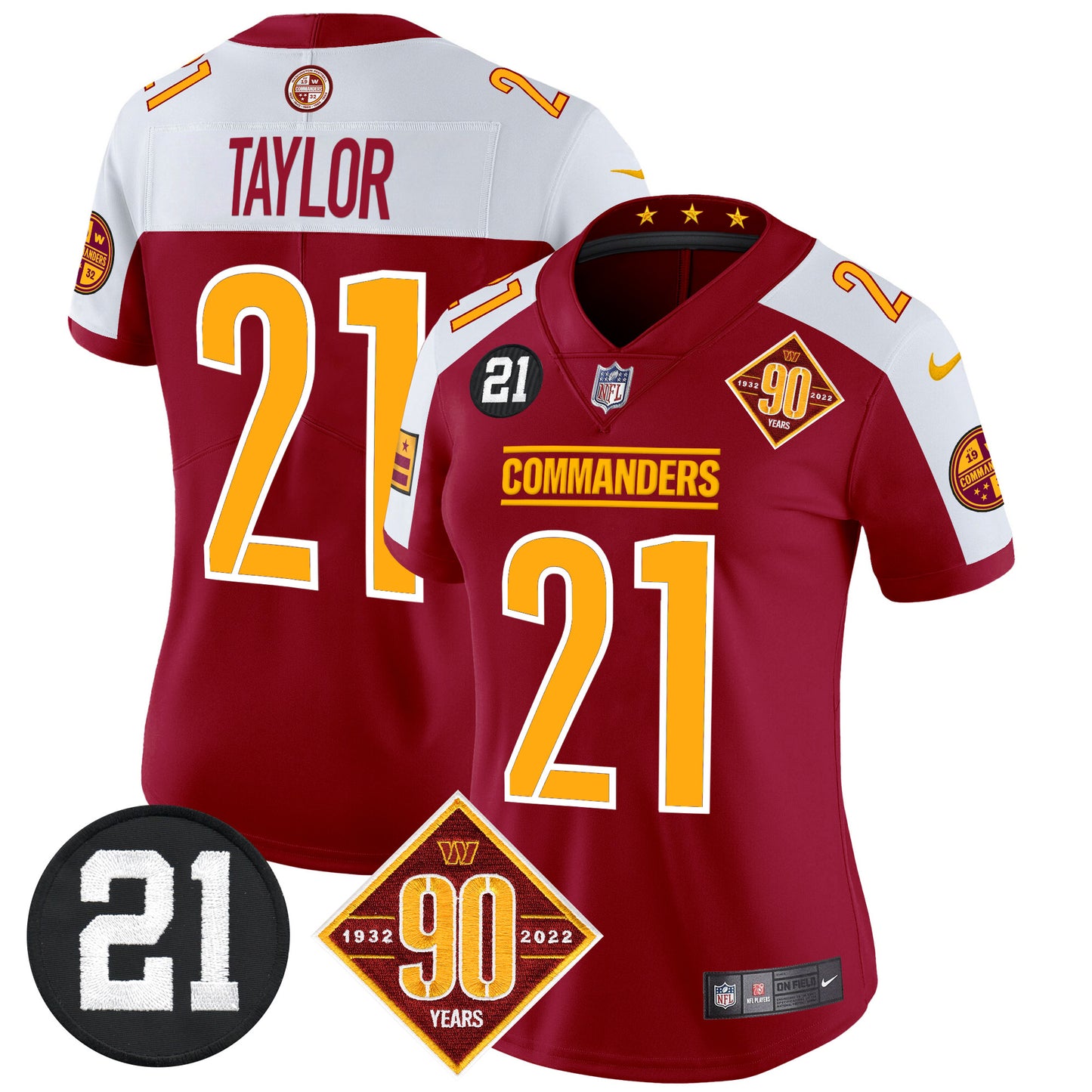Burgundy Alternate - Sean Taylor
