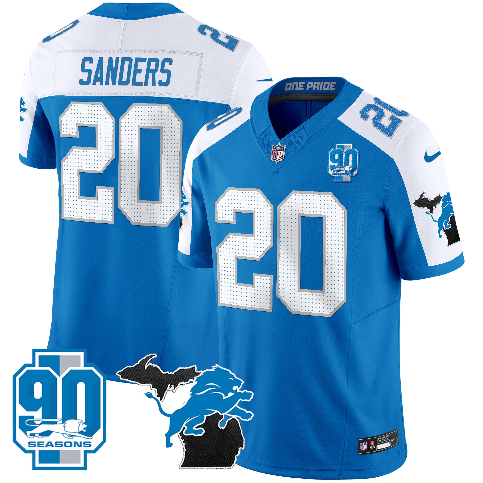 Blue Alternate - Barry Sanders