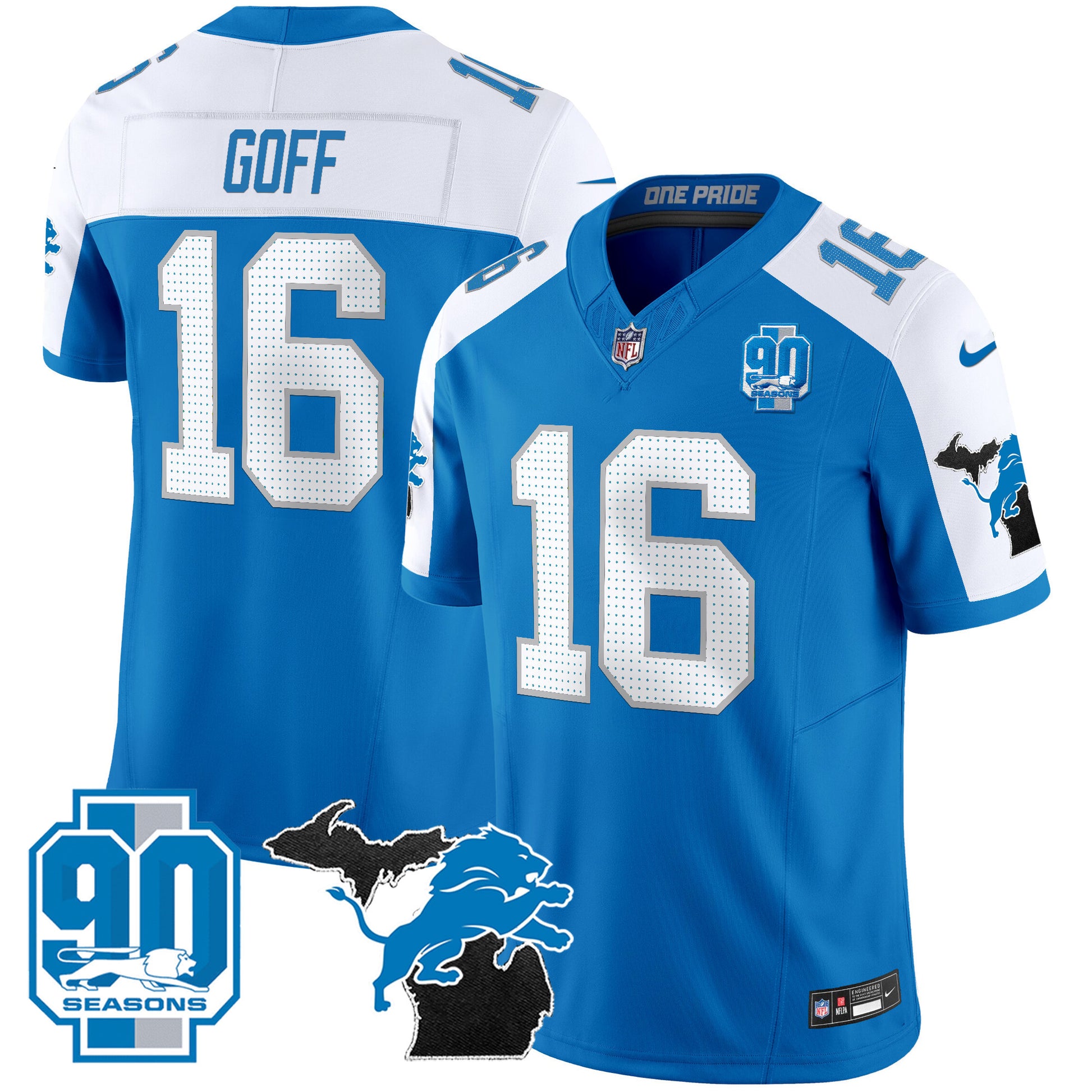 Blue Alternate - Jared Goff