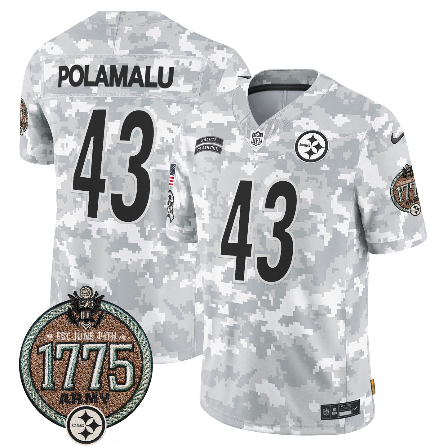 Army - Troy Polamalu